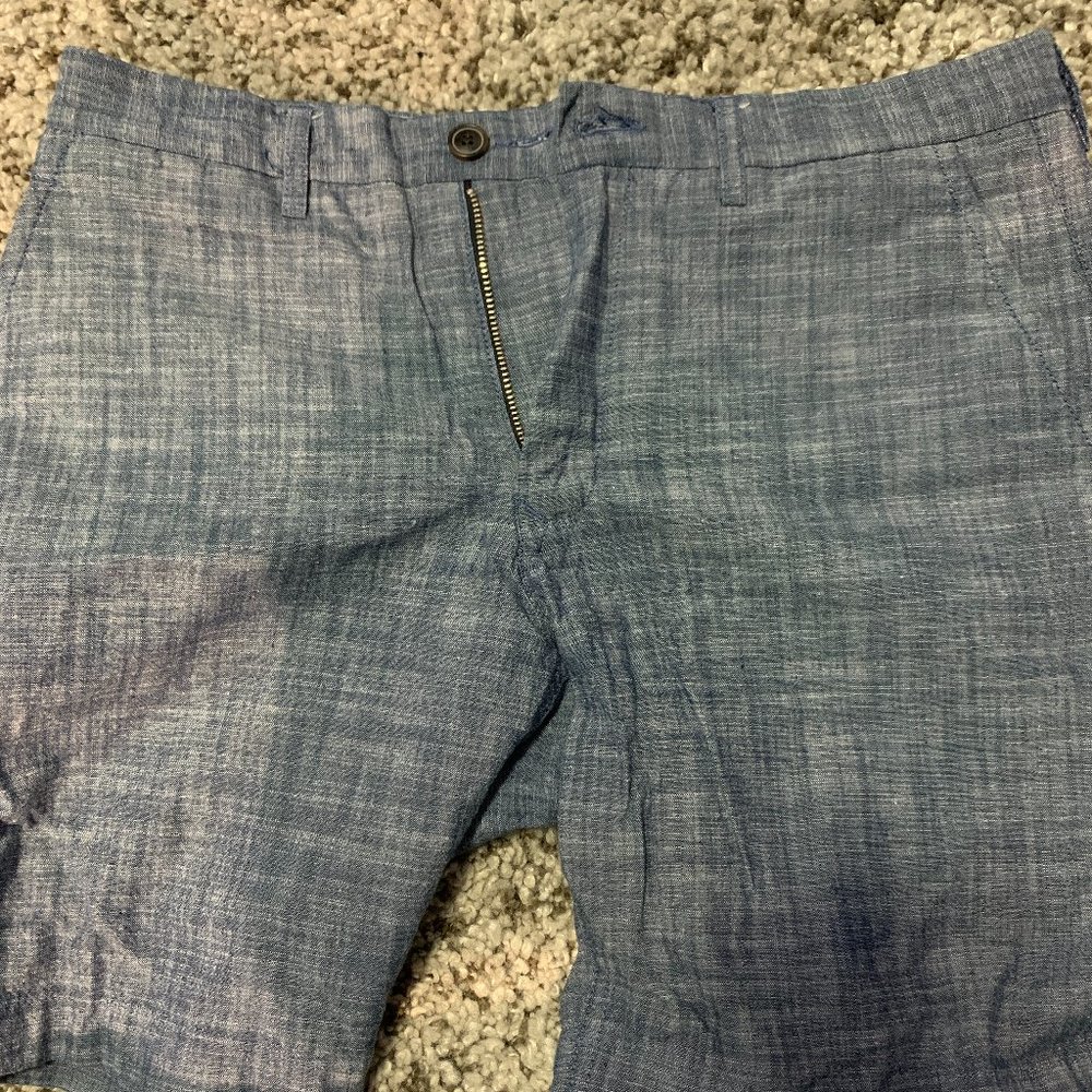 Jomers Kennedy Japanese Crosshatch Chambray Shorts